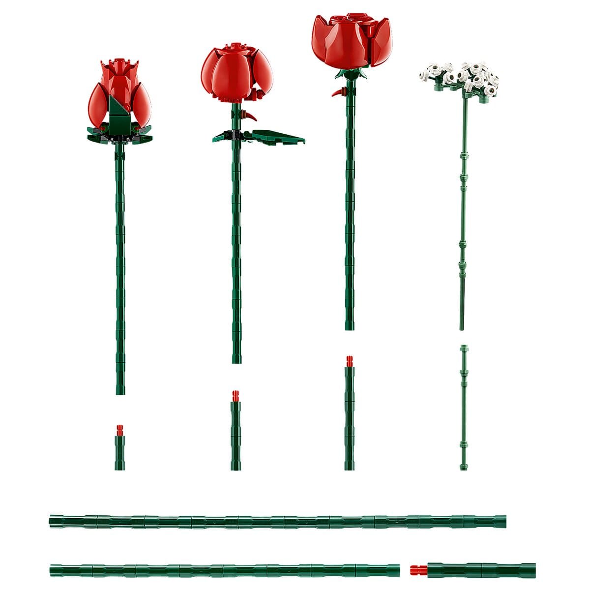 Nouveautés LEGO 2021 : les fleurs 40460 Roses et 40461 Tulips sont en ligne  - HelloBricks