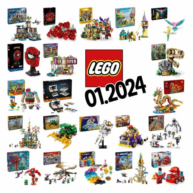 Nouveautés LEGO janvier 2024 récap