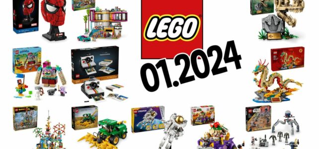 Nouveautés LEGO janvier 2024 récap