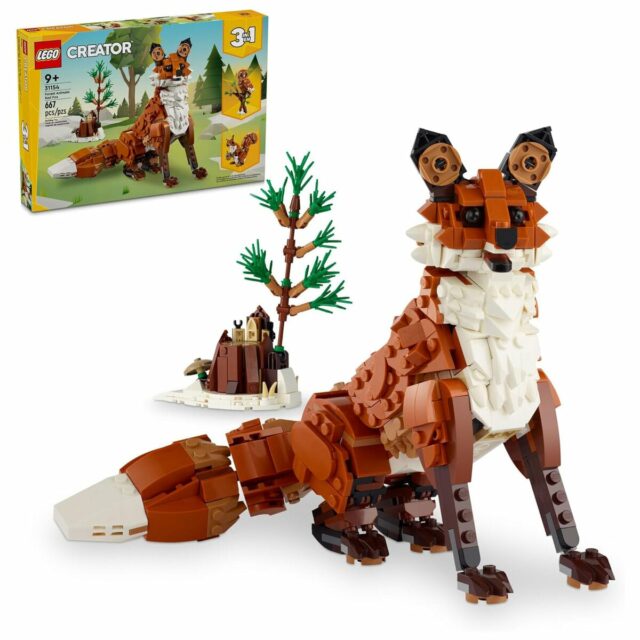 LEGO Creator 3-en-1 31154 Forest Animals : Red Fox