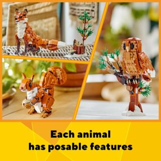 LEGO Creator 3-en-1 31154 Forest Animals : Red Fox