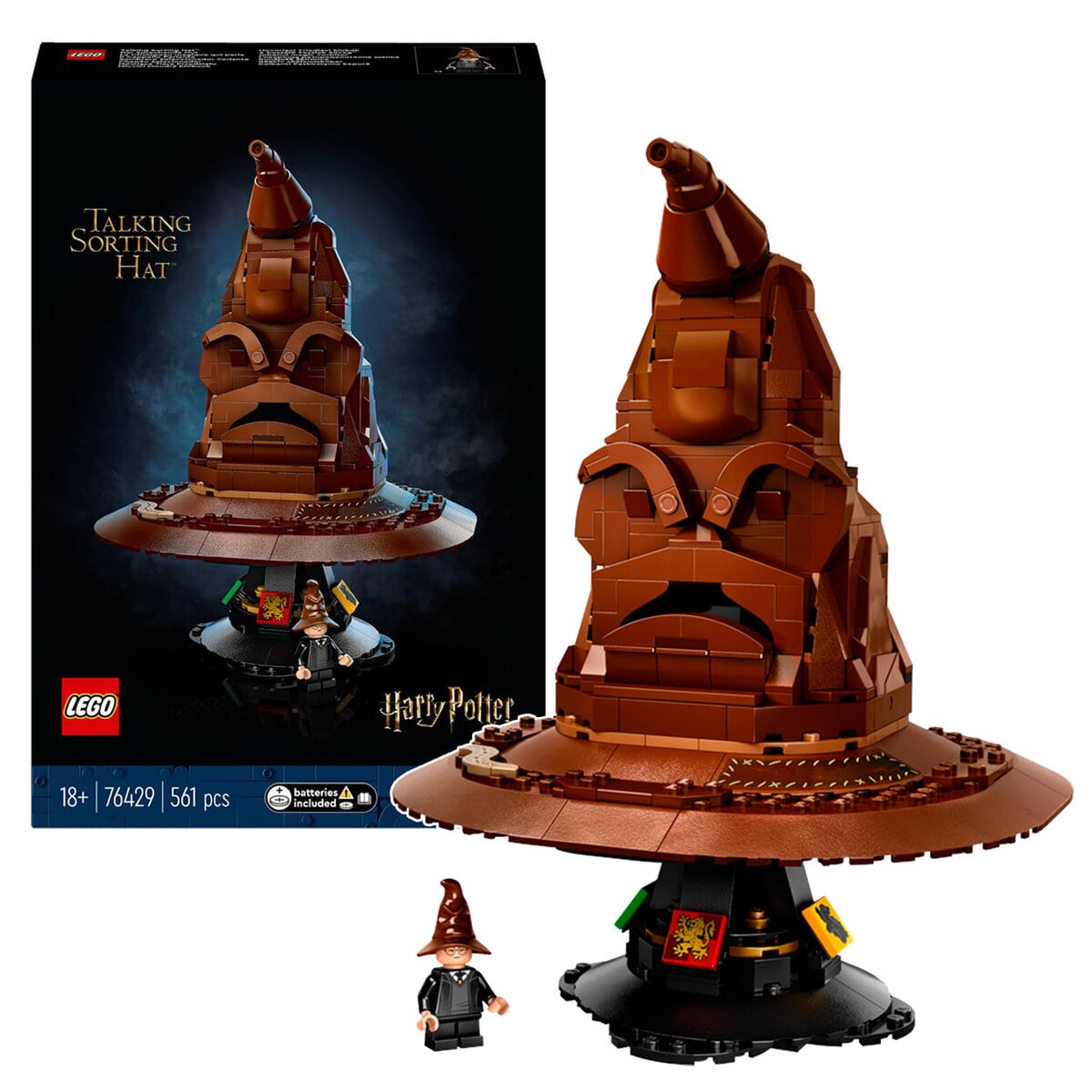 Nouveauté LEGO Harry Potter 76429 Talking Sorting Hat : les visuels  officiels - HelloBricks