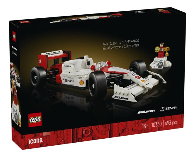 LEGO Icons 10330 McLaren MP4/4 & Ayrton Senna