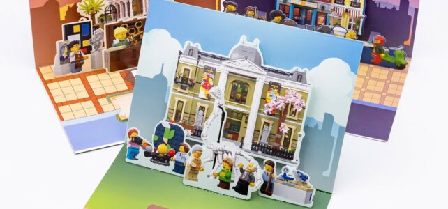 Review LEGO Insiders Modular Buildings pop-up cards