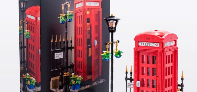 Review LEGO Ideas 21347 Red London Telephone Box