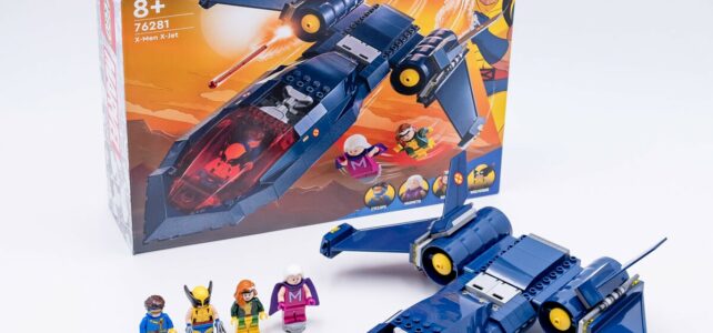 Review LEGO Marvel 76281 X-Men Jet