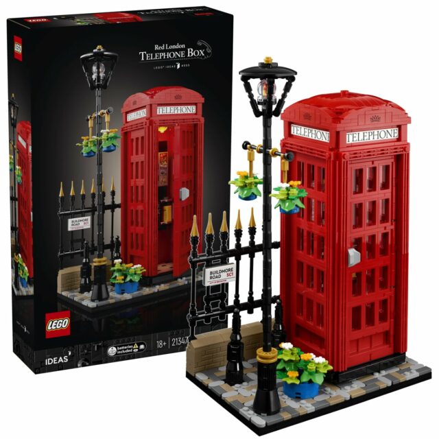 LEGO Ideas 21347 Red London Telephone Box