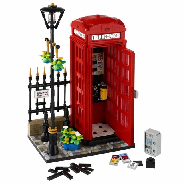 LEGO Ideas 21347 Red London Telephone Box