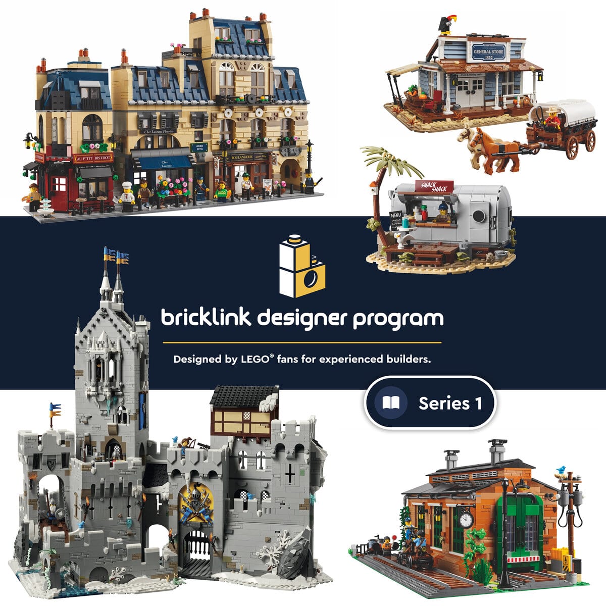 Bricklink Designer Program Series 1 : les précommandes sont ouvertes ...