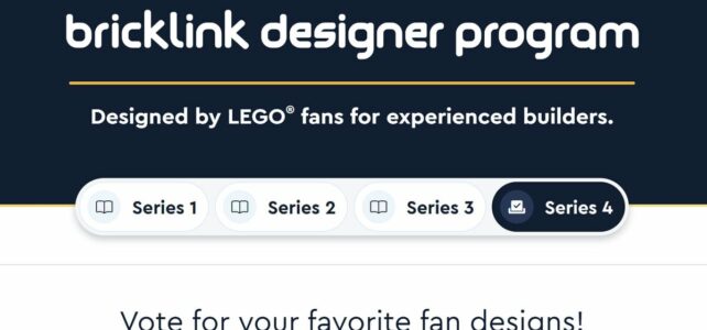 Bricklink Designer Program Series 4 votes