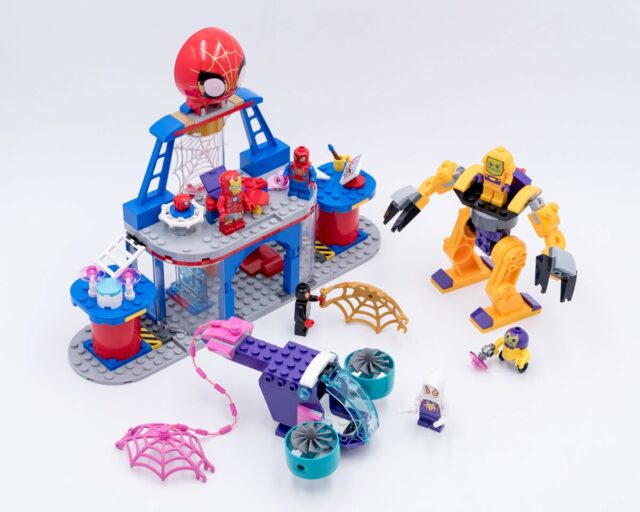 Review LEGO Marvel 10794 Team Spidey Web Spinner Headquarters