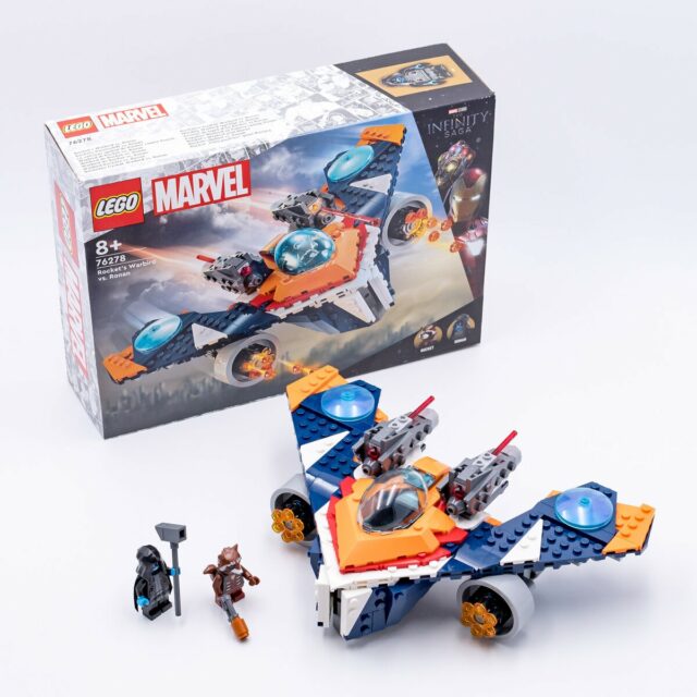 Review LEGO Marvel 76278 Rocket's Warbird vs. Ronan