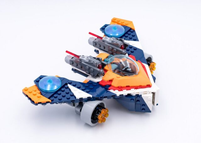 Review LEGO Marvel 76278 Rocket's Warbird vs. Ronan