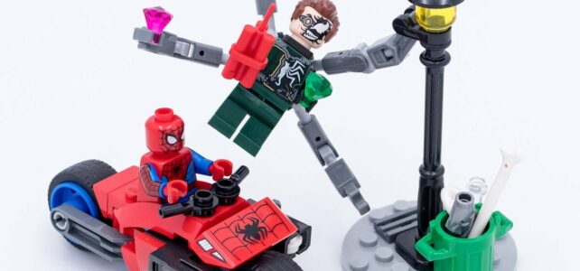 Review LEGO Marvel 76275 Motorcycle Chase : Spider-Man vs. Doc Ock