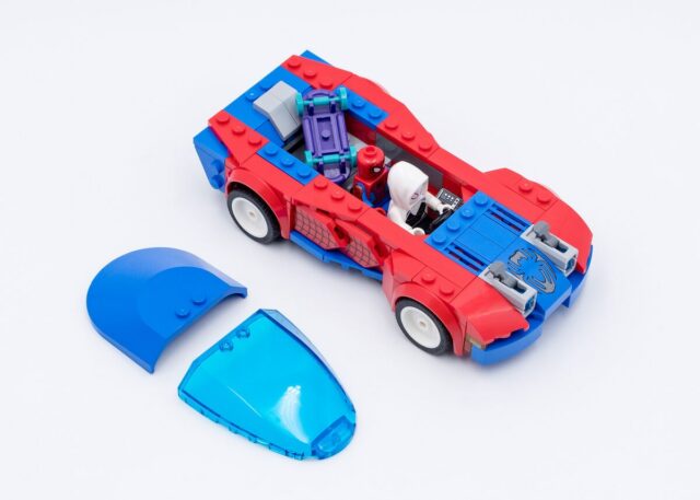 Review LEGO Marvel 76279 Spider-Man Race Car vs. Venom Green Goblin