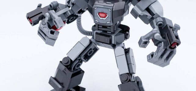 Review LEGO Marvel 76277 War Machine Mech Armor