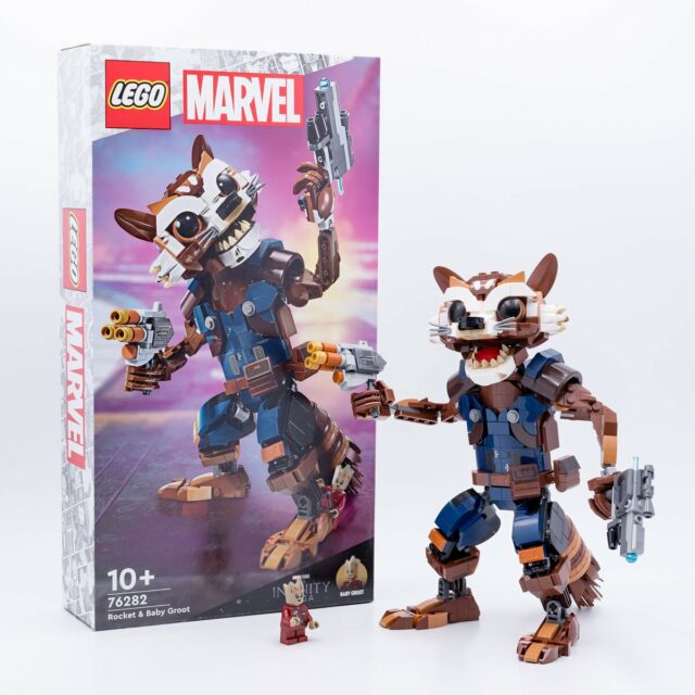 Review LEGO Marvel 76282 Rocket Raccoon & Baby Groot