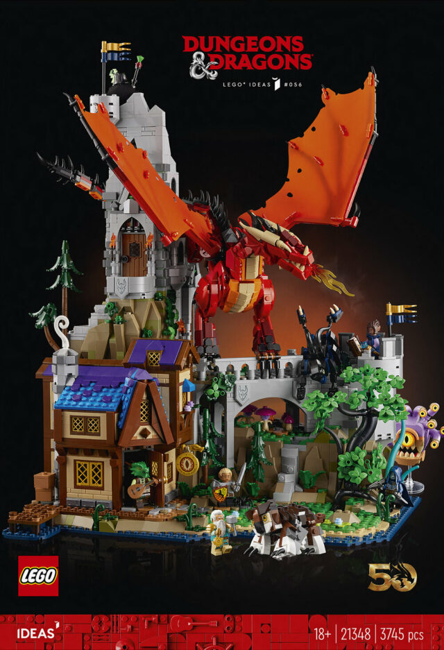 LEGO Ideas 21348 Dungeons & Dragons: Red Dragon's Tale : l'annonce officielle