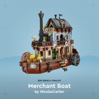 LEGO Bricklink Designer Program Series 4 Merchant Boat
