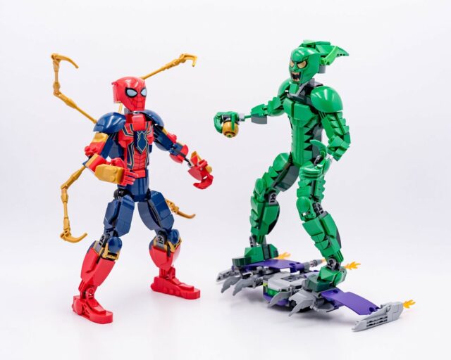 Review LEGO Marvel 76284 Green Goblin & 76298 Iron Spider-Man Construction Figures