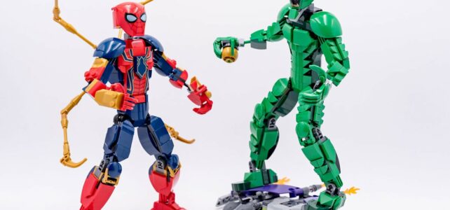 Review LEGO Marvel 76284 Green Goblin & 76298 Iron Spider-Man Construction Figures