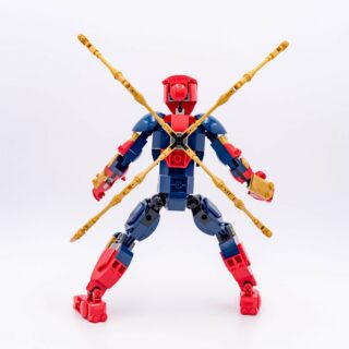 Review LEGO Marvel 76298 Iron Spider-Man Construction Figure