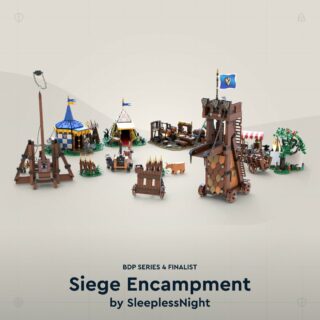 LEGO Bricklink Designer Program Series 4 Siege Encampment