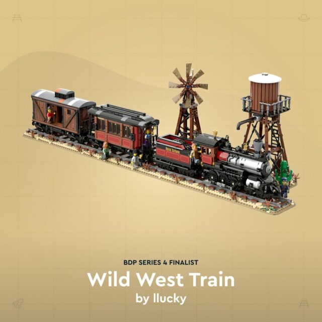 LEGO Bricklink Designer Program Series 4 Wild West Train
