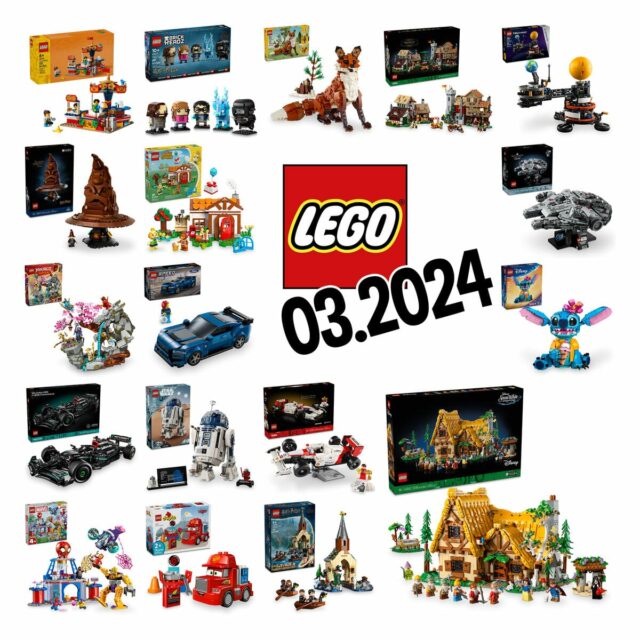 Nouveautés LEGO mars 2024