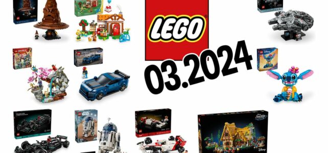 Nouveautés LEGO mars 2024