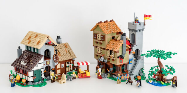 Review LEGO Icons 10332 Medieval Town Square