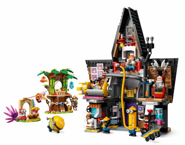 LEGO Despicable Me 4 75583 Minions and Gru’s Family Mansion