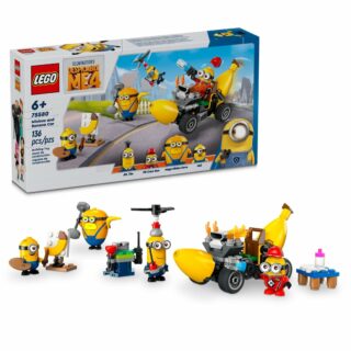 LEGO Despicable Me 4 75580 Minions And Banana Car
