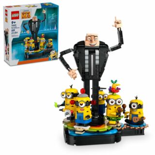 LEGO Despicable Me 4 75582 Brick-Built Gru and Minions