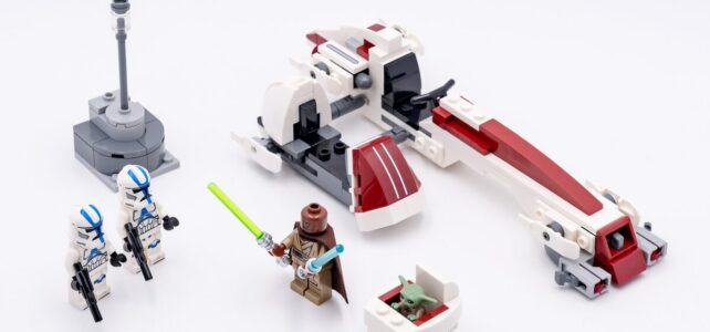 Review LEGO Star Wars 75378 BARC Speeder Escape