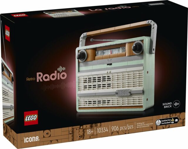 LEGO Icons 10334 Retro Radio