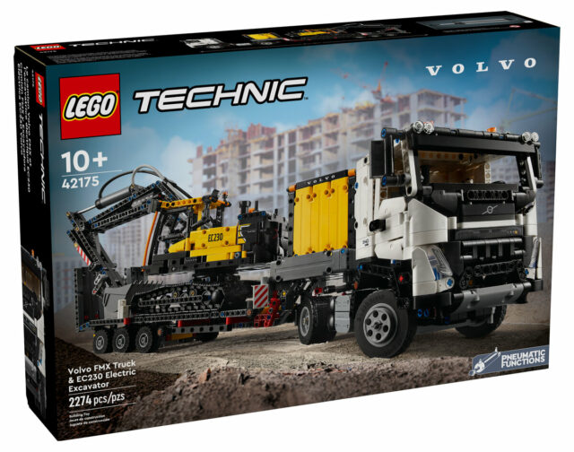 LEGO Technic 42175 Volvo FMX Lorry with EC230 Electric Crawler Excavator