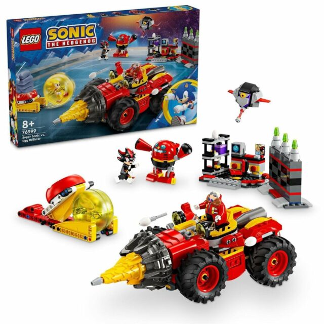 LEGO Sonic the Hedgehog 76999 Super Sonic VS. Egg Drillster