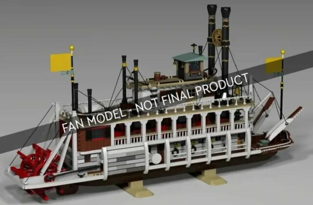 LEGO Ideas Steamboat