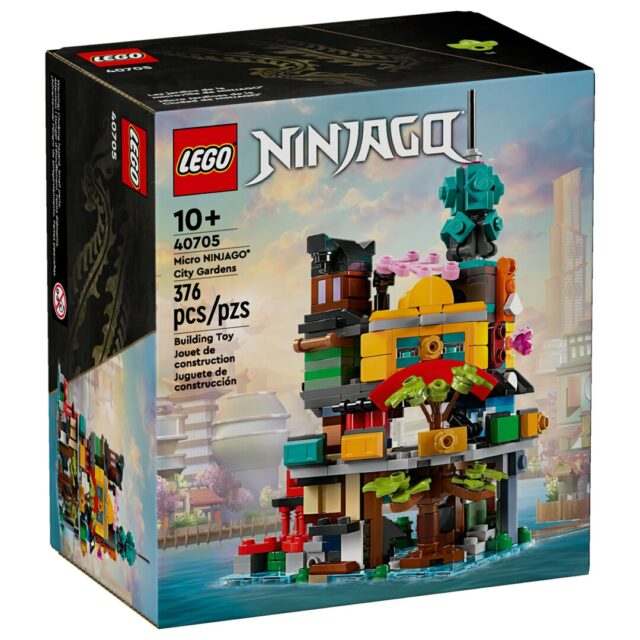 LEGO Insiders : les sets 40705 Micro Ninjago City Gardens et 40706 ...