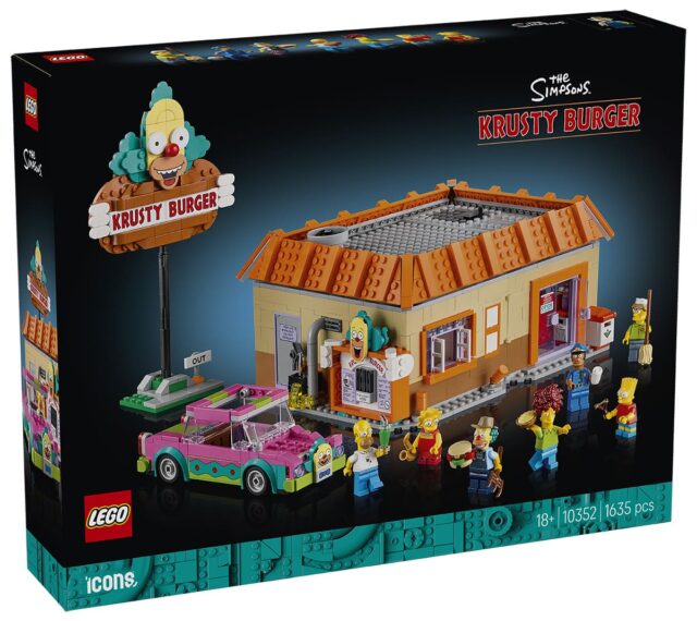 LEGO Icons 10352 The Simpsons Krusty Burger : l'annonce officielle !