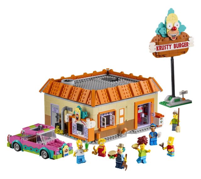 LEGO Icons 10352 The Simpsons Krusty Burger : l'annonce officielle !