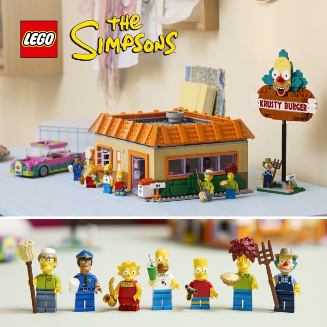 LEGO Icons 10352 The Simpsons Krusty Burger : l'annonce officielle !