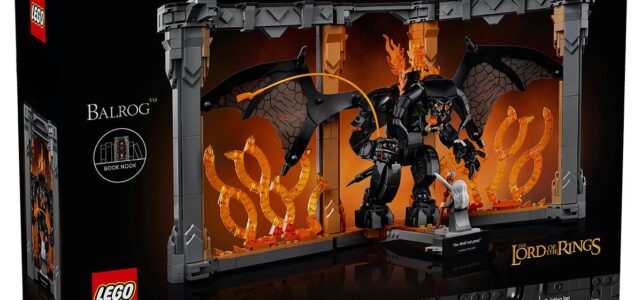 Nouveauté LEGO Icons 10367 The Lord of the Rings: Balrog Book Nook LEGO Icons 10367 The Lord of the Rings: Balrog Book Nook