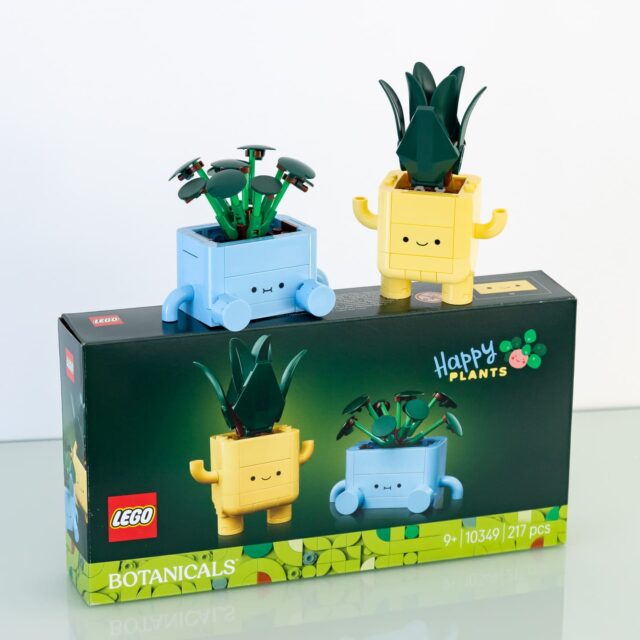 Review LEGO Botanicals 10349 Happy Plants
