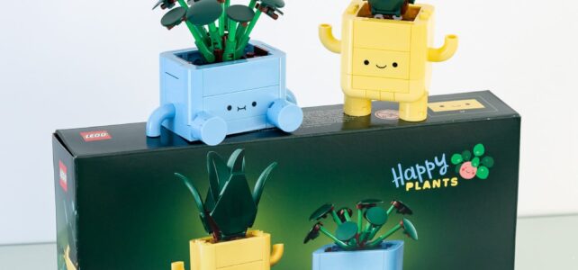 Review LEGO Botanicals 10349 Happy Plants