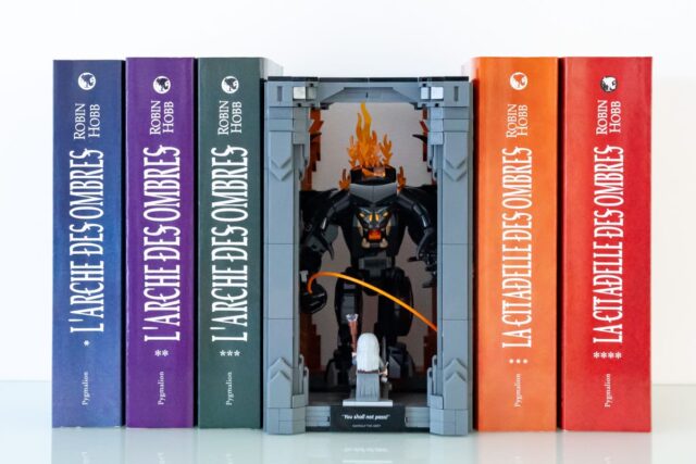 Review LEGO Icons 10367 The Lord of the Rings: Balrog Book Nook