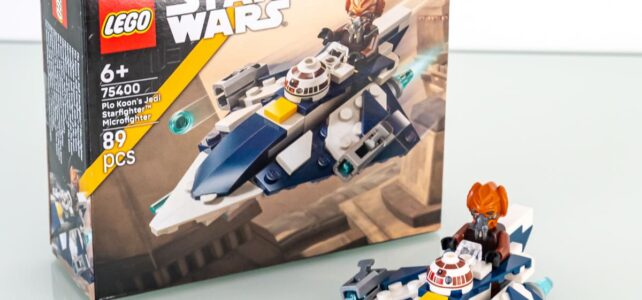 Review LEGO Star Wars 75400 Plo Koon’s Jedi Starfighter Microfighter Review LEGO Star Wars 75400 Plo Koon’s Jedi Starfighter Microfighter