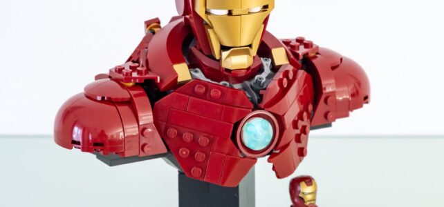 Review LEGO Marvel 76327 Iron Man MK4 Bust