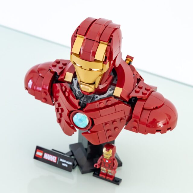 Review LEGO Marvel 76327 Iron Man MK4 Bust